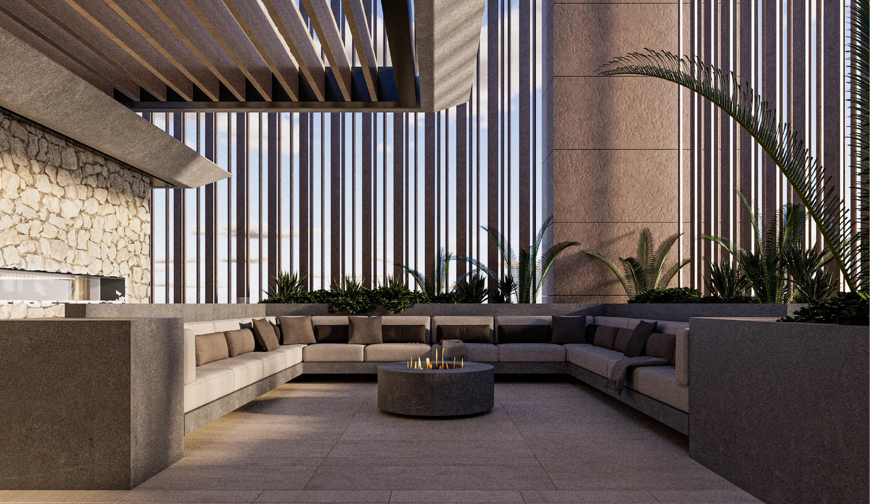 Seven x Seven terrace lounge